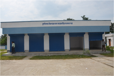 Kiosk Block,Balagarh Block Seed Farm Krishak Bazar